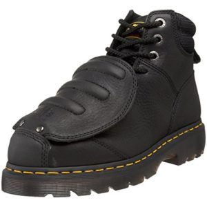 laceless steel toe boots